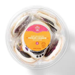 Calavera Hand Decorated Cookies Tub - 13.2oz/6ct - Favorite Day™