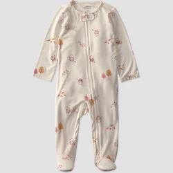 Carter's Just One You® Baby Girls' harvest Comfy Soft Long Sleeve Sleep N' Play - Ivory 3M