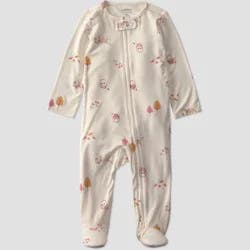 Carter's Just One You® Baby Girls' harvest Comfy Soft Long Sleeve Sleep N' Play - Ivory 3M