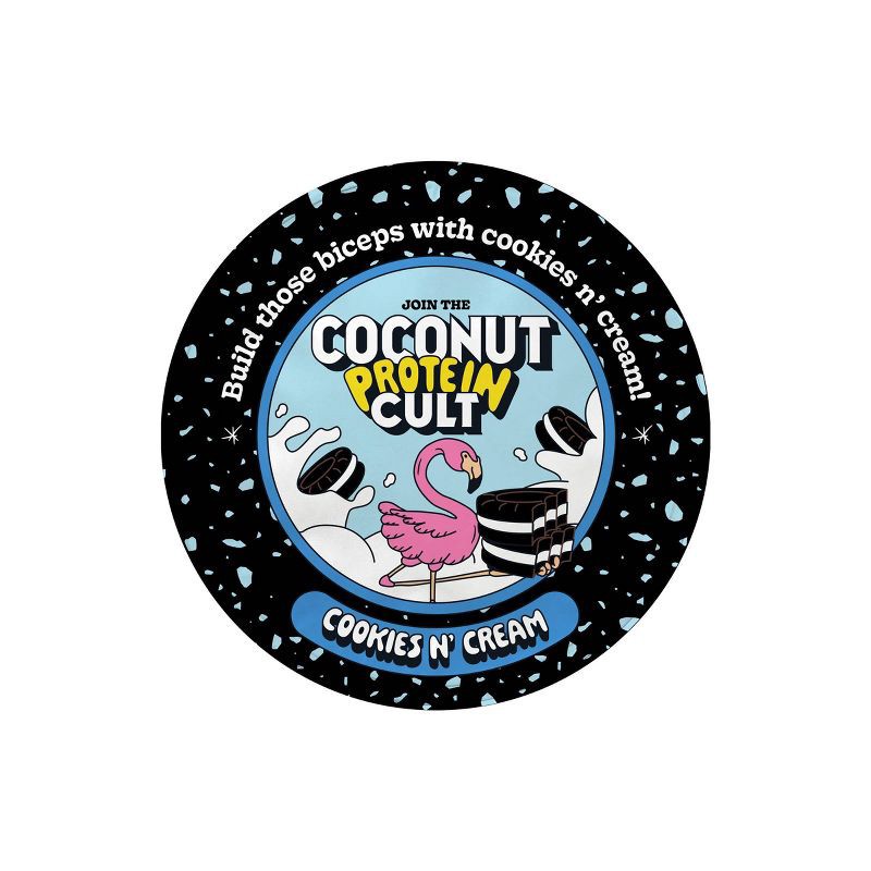 slide 1 of 4, The Coconut Cult Coconut Cult Cookies & Cream Probiotic Coconut Yogurt - 4oz, 4 oz