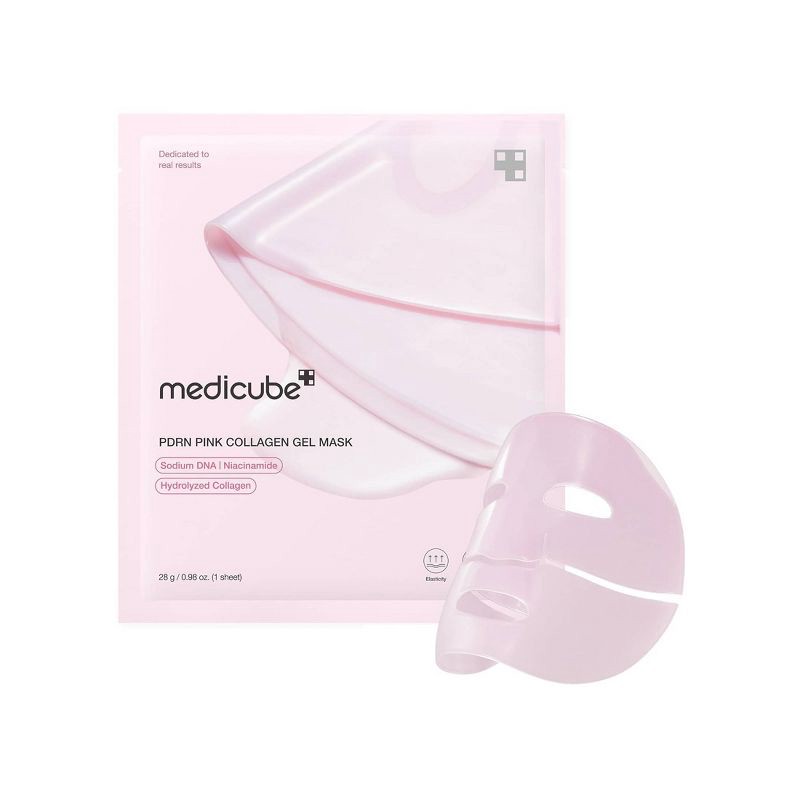 slide 1 of 10, medicube PDRN Pink Collagen Gel Face Mask Korean Skincare, 1 ct