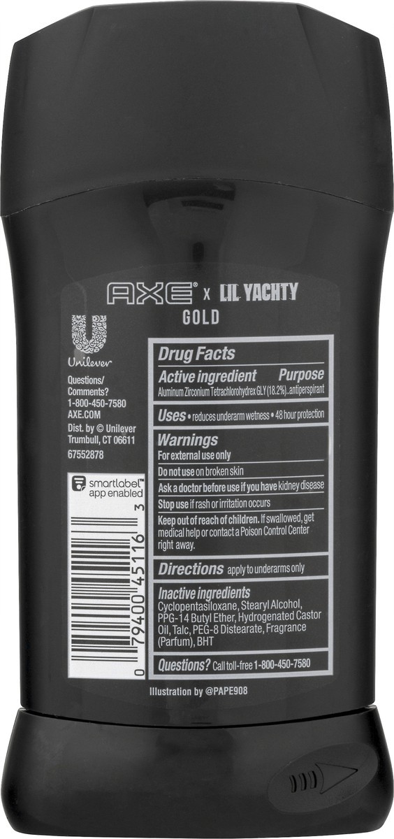 slide 2 of 9, AXE Oud Wood + Dark Vanilla Antiperspirant Deodorant Stick, 2.7 oz