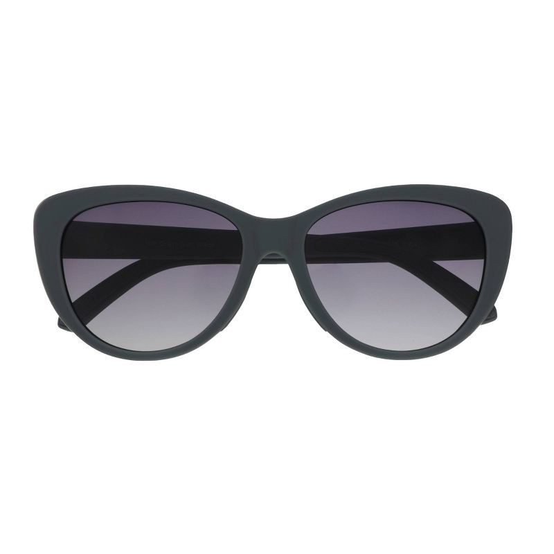 slide 1 of 3, goodr Not Grey Diet Black Glam G Cateye Sunglasses - Gray, 1 ct