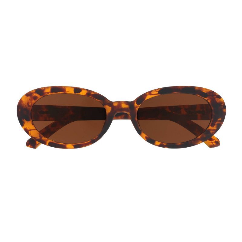 slide 1 of 3, goodr Karoke Machine Solo Beat G Oval Sunglasses - Tortoise, 1 ct