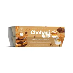 Chobani Flip Peanut Butter S'mores Greek Yogurt - 4.5oz/4ct