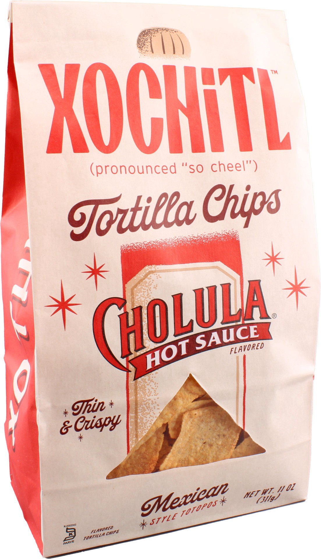 slide 1 of 1, Xochitl Tortilla Chips Cholula 11oz - 11 OZ, 11 oz