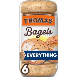 Thomas Everything Bagels - 18oz/6ct