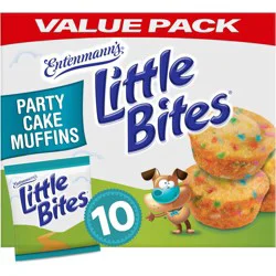 Entenmann's Little Bites Party Cake Mini Muffins - 15oz/10ct