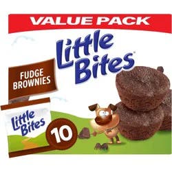 Entenmann's Little Bites Fudge Brownies - 18oz/10ct