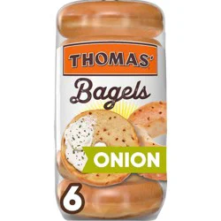 Thomas Onion Bagels - 18oz/6ct