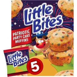 Entenmann's Little Bites Party Cake Mini Muffins - 7.5oz/5ct