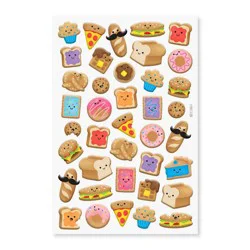 American Greetings Puffy Stickers for Kids/3D Bread/Food/and Treats 39ct - 1 Sheet