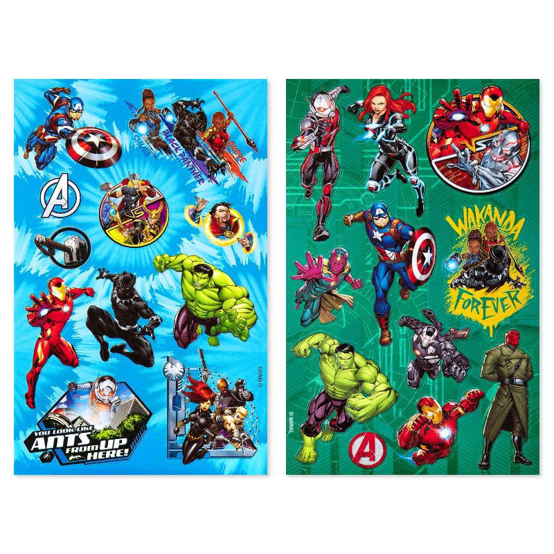 slide 1 of 5, American Greetings 8ct Entertainment Avenger Stickers, 8 ct
