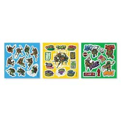 American Greetings Nickelodeon Teenage Mutant Ninja Turtles Mini Sticker Book for Kids 101ct - 8 Sheets