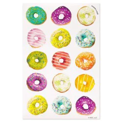 American Greetings Scratch and Sniff Stickers/Scented Colorful Donuts 30ct - 2 Sheets