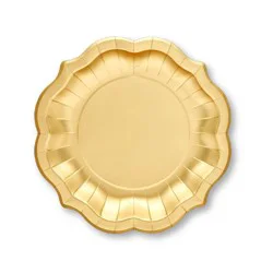 OMG IT's PAPER OMG! IT's PAPER 12.5" Paper Charger 8ct Gold