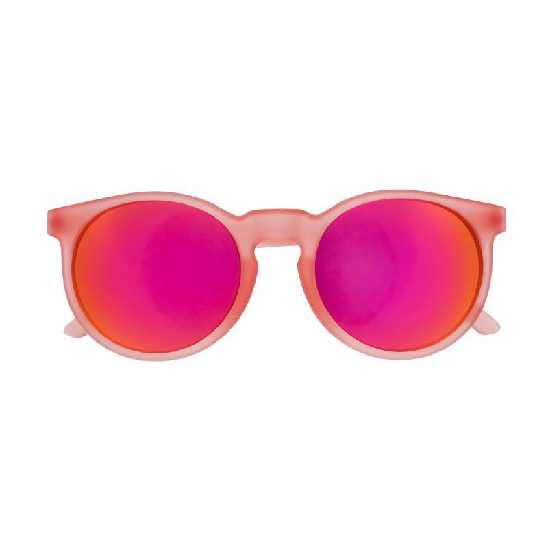 slide 1 of 3, goodr Influencers Pay Double Circle G Round Sunglasses - Peach, 1 ct