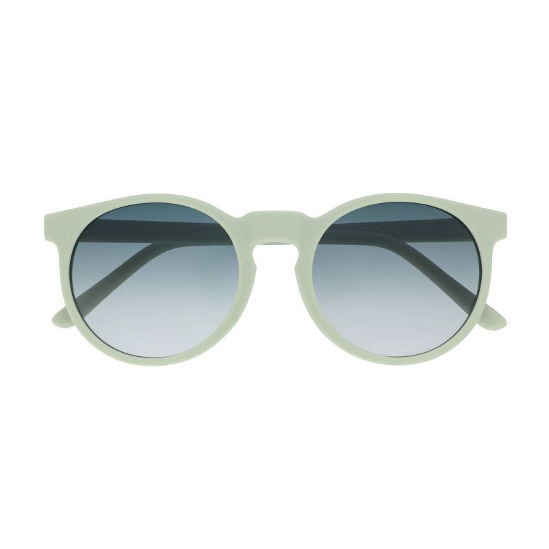 slide 1 of 3, goodr Incognito Plant Parent Circle G Round Sunglasses - Green, 1 ct