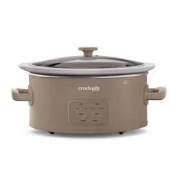 Crock-Pot 6qt Programmable Slow Cooker Chai Cream