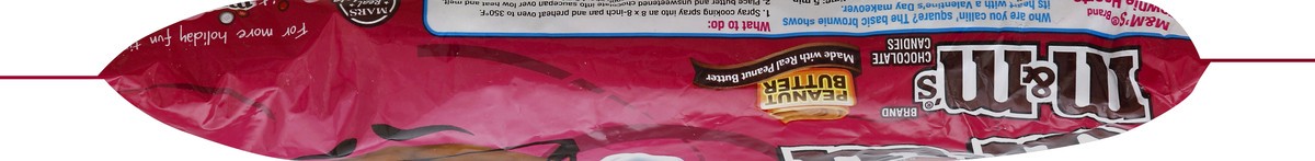 slide 2 of 6, M&M'S Valentine's Peanut Butter Chocolate Candy Bag, 10.2 oz