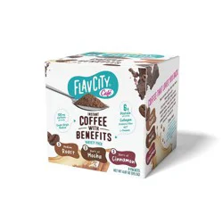 FlavCity Single Serve Variety Pack Medium Roast Instant Coffee - 4.07oz/9ct