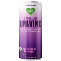 So Good So You Blackberry Lavender Sparkling Energy Drink - 8.4 fl oz