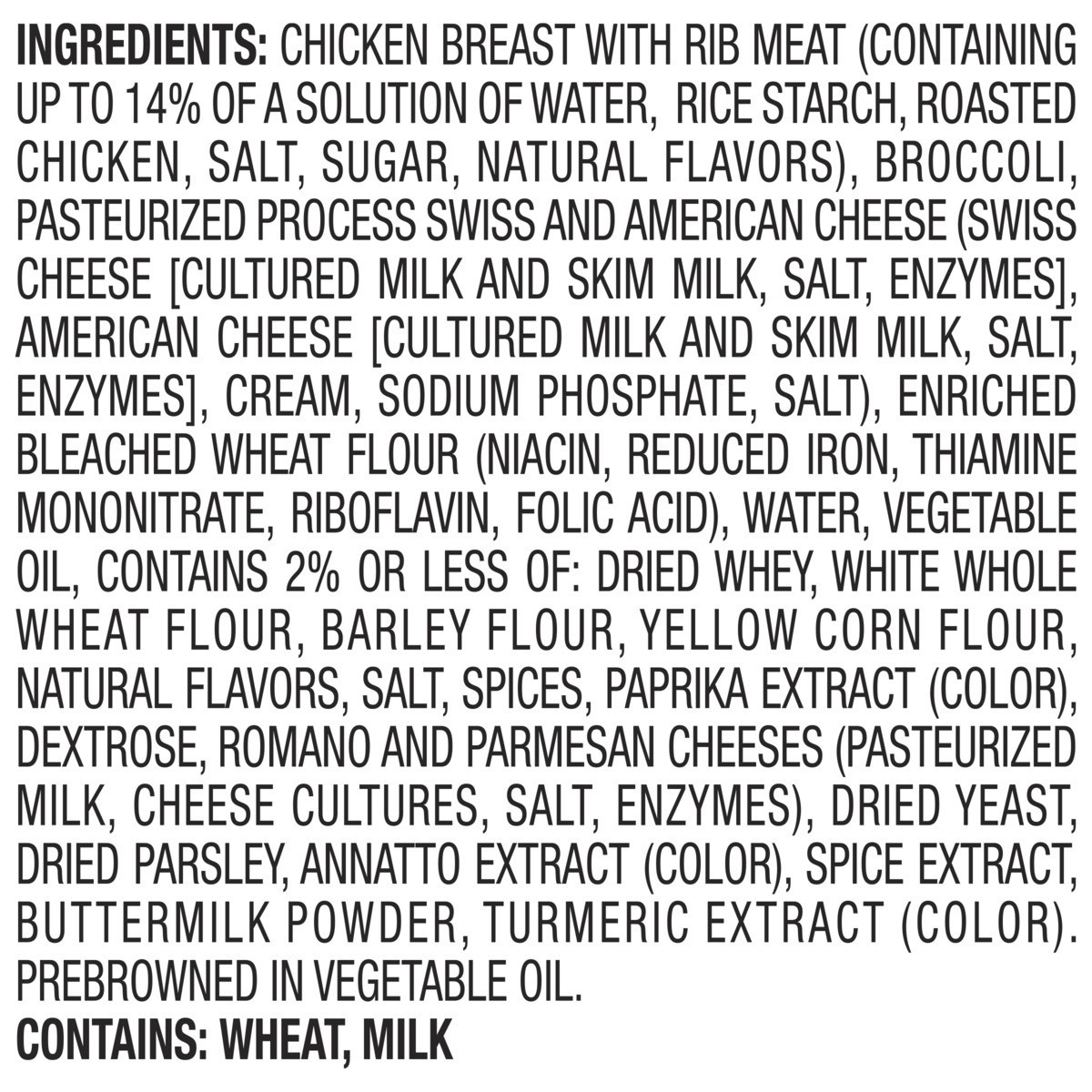 slide 13 of 13, Barber Foods Fit & Flavorful™ Stuffed Chicken Breasts Broccoli Cheese, 2 Count, 8 oz