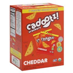 cadootz Cheddar Crackers Multipack - 6.5oz/8ct