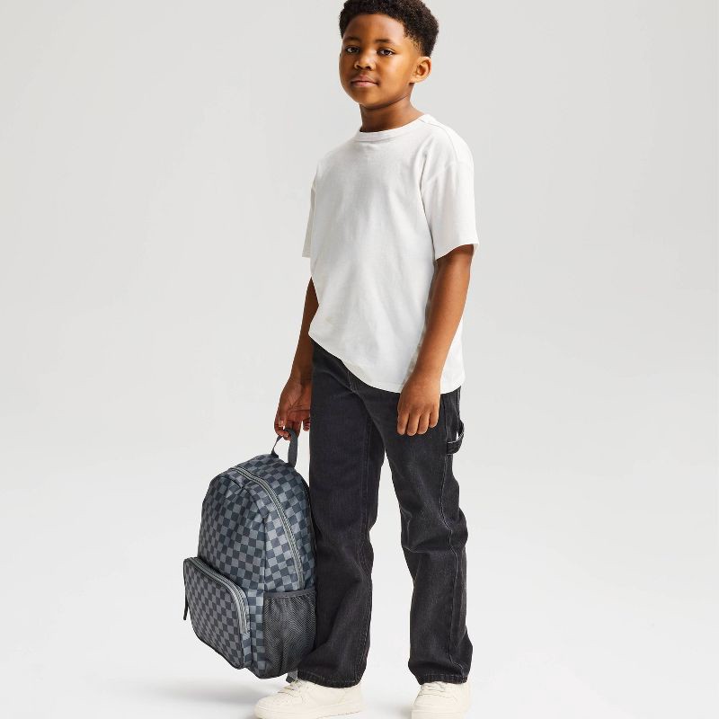 slide 1 of 3, Boys' Short Sleeve 100% Cotton Relaxed Fit T-Shirt - Cat & Jack™ White S, 1 ct