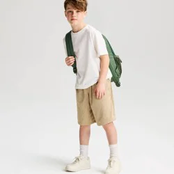 Boys' Short Sleeve 100% Cotton Classic Fit T-Shirt - Cat & Jack™ True White XS
