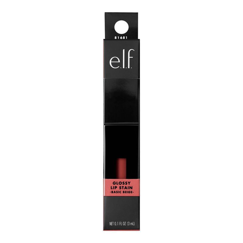 slide 6 of 8, e.l.f. Glossy Lip Stain - Basic Beige - 0.1 fl oz, 0.1 fl oz