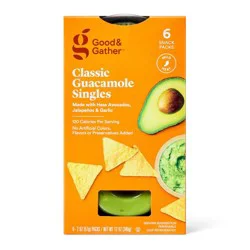 Classic Guacamole Mini Cups - 6pk/12oz - Good & Gather™