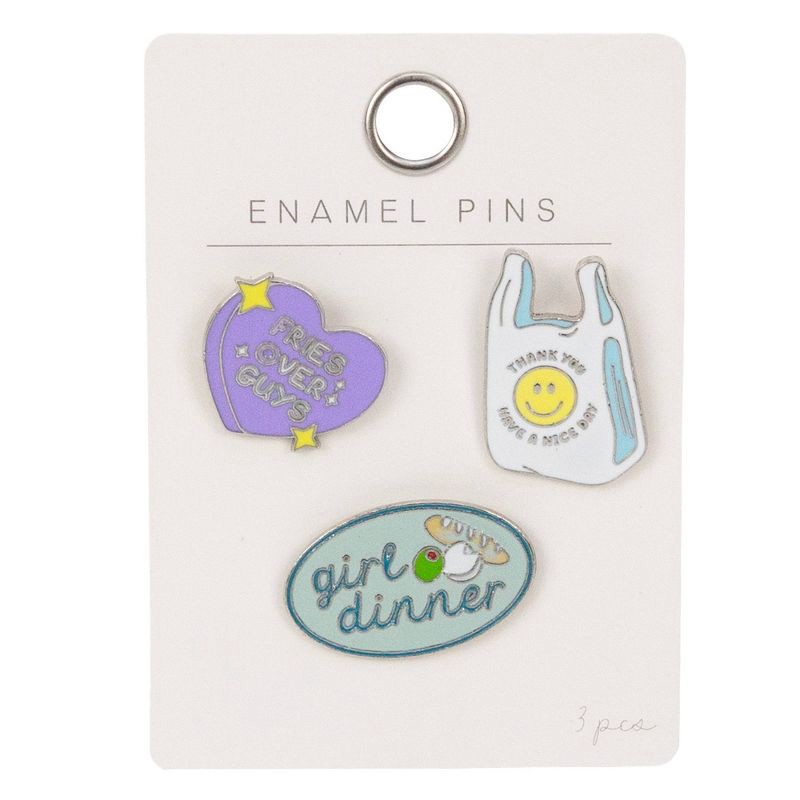 slide 1 of 3, Horizon Group 3pk Girly Pin Set, 3 ct