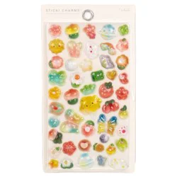 50pc Horizon Group Sticki Charms Dimensional Stickers