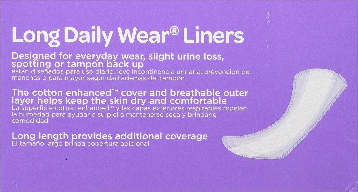 slide 9 of 9, TopCare Everyday Long Daily Wear Liners 80 ea, 80 ct