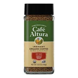 Cafe Altura Medium Roast Organic Fair Trade Instant Coffee - 3.53oz