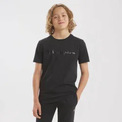 Champion Kids' Signature Graphic T-Shirt - Black S