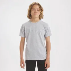 Champion Kids' Signature Graphic T-Shirt - Heathered Gray M