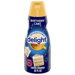 International Delight Birthday Cake Coffee Creamer - 32oz