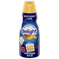 International Delight Birthday Cake Coffee Creamer - 32oz