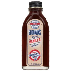 Goodman's Pure Natural Vanilla Extract 1 fl oz