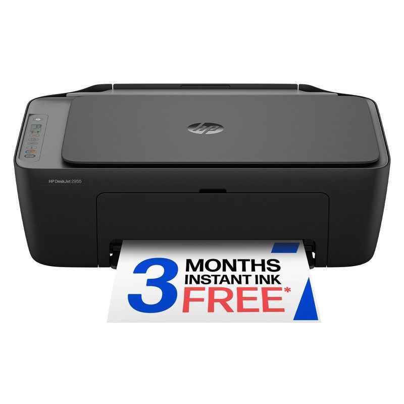 slide 1 of 16, HP Inc. HP DeskJet 2955 Wireless All-in-One Color Printer Scanner Copier (A24HJA), 1 ct