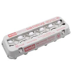 Weis Quality Grade A Extra Large Eggs