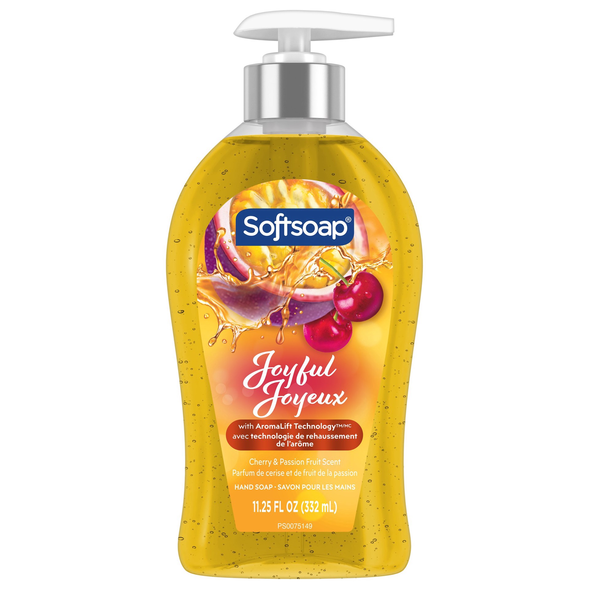 slide 1 of 4, Softsoap Joyful Cherry & Passion Fruit Scent Hand Soap 11.25 fl oz, 11.25 fl oz