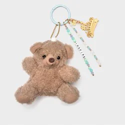 Little Words Project Inspire #1 Teacher Plush Bear Bag Charm