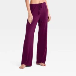 Women's Cloud Knit Pajama Pants - Auden™ Purple M