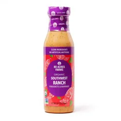 80 Acres Farms Organic Southwest Ranch Vinaigrette Salad Dressing - 10oz