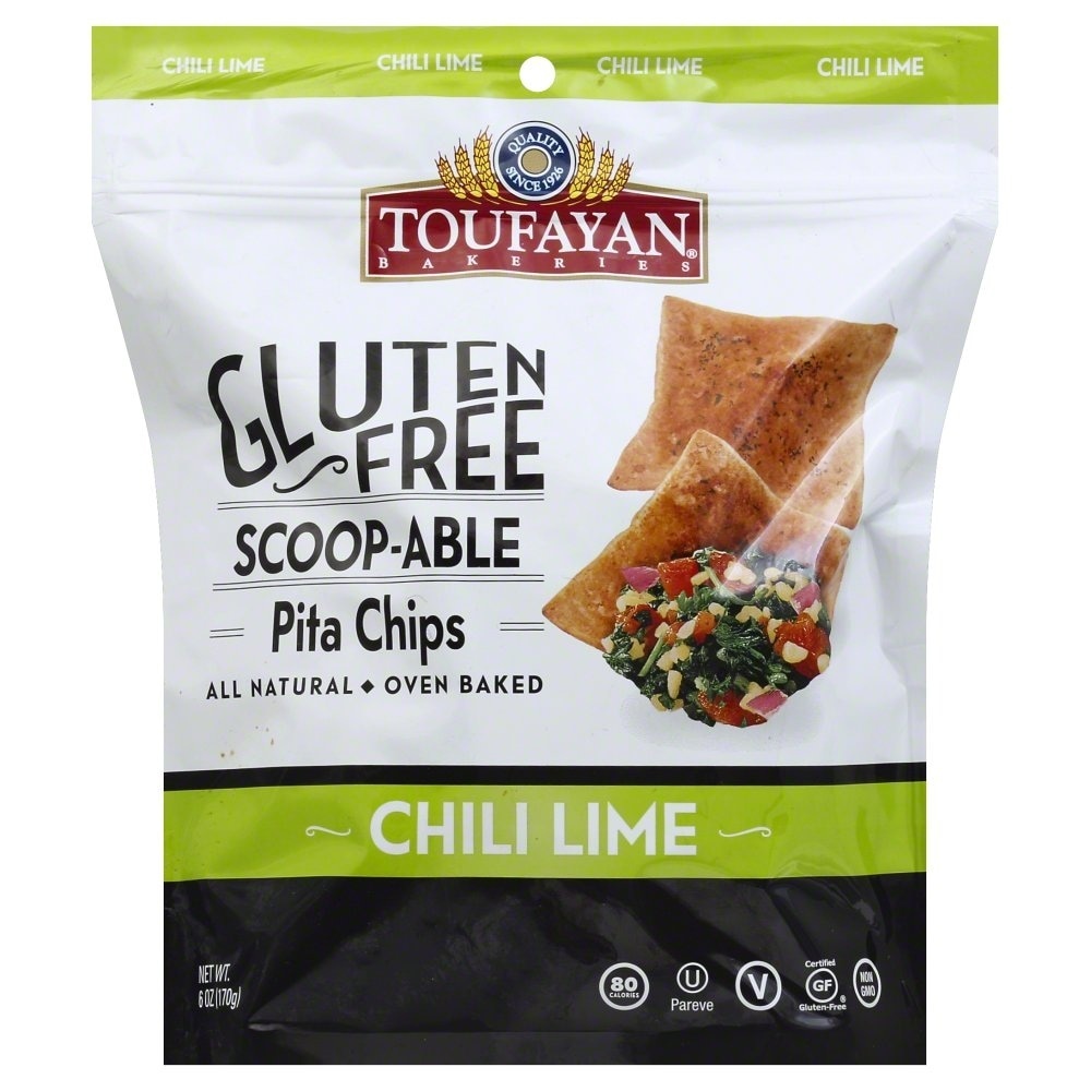 slide 1 of 1, Toufayan Pita Chips 6 oz, 6 oz