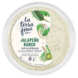 La Terra Fina Jalapeno Ranch Dip - 10oz