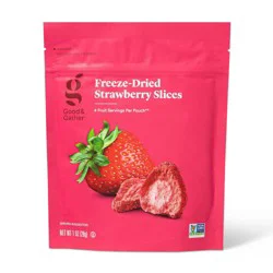 Freeze Dried Strawberry Slices - 1oz - Good & Gather™